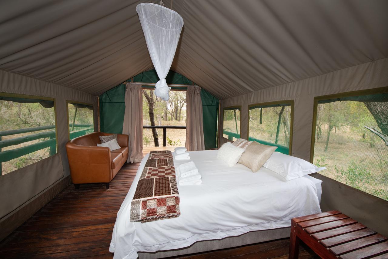 Ndzhaka Tented Camp Manyeleti Game Reserve Eksteriør billede